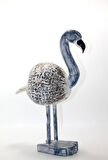 Ahşap Flamingo Figürü