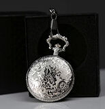 Özel Kutulu Gümüş Köstekli Saat