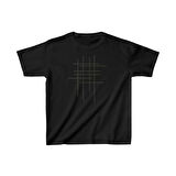 Çocuk Unisex Baskılı T-Shirt - Siyah