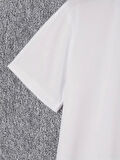20/1 Penye Compack I TRIED TO WARN YOU. Baskılı Oversize Bisiklet Yaka T-shirt - Beyaz