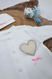 Sema Baby Pamuklu Bebek Tulum Seti 0-3 Ay - Love