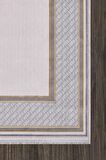Artemis Halı Mina 09099D Krem Gold Çerçeve Desen Bambu Halı