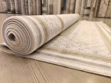Artemis Halı Mina 09099D Krem Gold Çerçeve Desen Bambu Halı