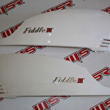 SYM FIDDLE 125 - 200 III SAĞ SOL YAN KAPAK BEYAZ