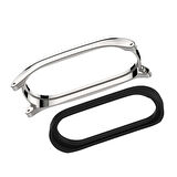 Mijobs Xiaomi Uyumlu Mi Band 5-4 Pu Deri Kayış Kordon-(5775)