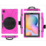 Galaxy Tab S6 Lite P610/P615/ P617 Kılıf Kalem Yerli 3 Katmanlı Standlı Zırh K?