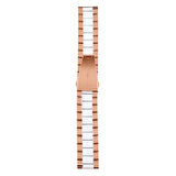 22MM Gear S3 Watch 4 -GT2 GT2E 46MM KayışKordon Seramik Paslanmaz Çelik-(5775)