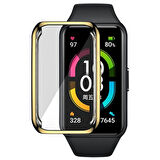 Huawei Honor Band 6 360 Koruma Ultra İnce Silikon Kılıf-(5775)