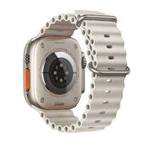Ally Apple Uyumlu Watch 7-8 45mm 6-5-4 44mm Watch Ultra 49mm Marine Silikon Kayış Kordon 