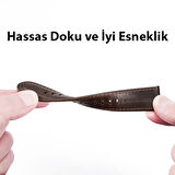 Dux Ducis Apple Watch 38/40/41MM için Business Deri Kayış Kordon-(5775)