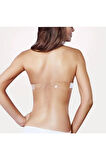 Tek Sırt Şeffaf Askılı Straplez Sütyen 1502