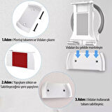 ALLY PB-47B Askılı Katlanabilen Çok İşlevli Tablet -Telefon Standı Tutucu-(577