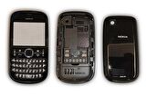 Nokia 200 Kapak Nokia N200 uyumlu Siyah ön Kapak Arka Kapak Tuş Takımı