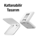Baseus Seashell Ayarlanabilir Yükseklik Katlanabilir Tablet Standı-(5775)