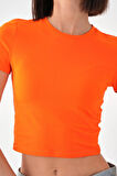 ALEXANDERGARDI Kısa Kollu Crop T-shirt