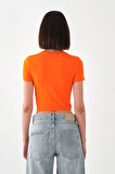 ALEXANDERGARDI Kısa Kollu Crop T-shirt