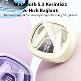 HOCO EQ6 Göstergeli TWS Bluetooth 5.3 Kablosuz Stereo Kulakiçi Kulaklık-(5775)