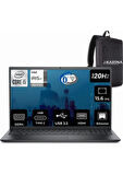 Dell Vostro 3520 Intel Core İ5-1235U 8GB 512GB M.2 + 1TB SSD 15.6 Fhd Freedos N3002PVNB3520UBU-31