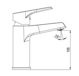 NSK Visia Plus Lavabo Bataryası Krom