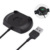 Xiaomi Uyumlu Huami Amazfit 22S Stratos A1609 Akıllı Saat İçin Şarj Kablosu-(5775)