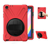 Ally Galaxy Tab P200-P205 3 Katmanlı Standlı Zırh Kılıf-Shockproof-(5775)