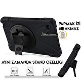 Ally Galaxy Tab P200-P205 3 Katmanlı Standlı Zırh Kılıf-Shockproof-(5775)