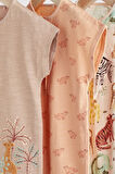 Next Baby % 100 Pamuklu Krem Safari 3’lü Romper Set