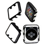 Ally Apple Uyumlu İWatch 2-3 38mm Lazer Kaplama PC Kılıf-(5775)