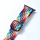 Ally Apple Uyumlu Watch 7-8 45mm 6-5-4 44mm Watch Ultra 49mm Japon Tokalı Elastik Kayış 