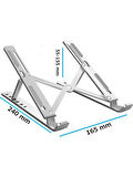 Concord N3 Alüminyum Ayarlı Laptop Macbook Notebook Yükseltici Tutucu Stand 