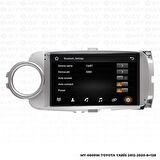 Araç Multimedya Toyota Yaris Android 12 Carplay 4Gb Ram + 64Gb Hdd 2012-2020 Navigasyon Ekran MYW