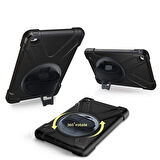 İpad Mini 4/ 5 Shockproof 3 Katmanlı Standlı Zırh Kılıf-(5775)