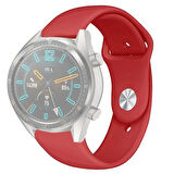 22MM Silikon Kayış Kordon Gear S3 Watch 4 -GT2 GT2E 46MM KayışKordon Watch Activ