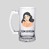 KİŞİYE ÖZEL BİRA BARDAĞI N4