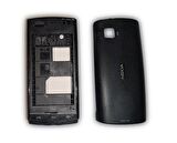 Nokia N500 Kasa Kapak Nokia N500 Siyah Renk Orta Kasa Ön Kapak Arka Kapak Tuş Takımı