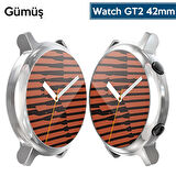 Ally Huawei Watch GT2 42mm 360 Koruma Ultra İnce Silikon Kılıf-(5775)