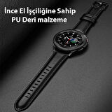 Dux Ducis SM Galaxy Watch 20MM-Huawei GT2-GT3 42MM-Magic 2 42MM için Business Deri 