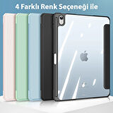 Dux Ducis iPad 10.2 2022 Kılıf Toby Series Kalem Yerli Manyetik Kapaklı Kılıf-(