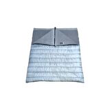 NEO -23 350 GR ELYAF+200 GR PELUŞ POLARLI ÇİFT KİŞİLİK UYKU TULUMU GRİ