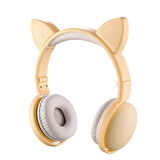 ALLY Kedi Kulak Kulaküstü Bluetooth 5.0 Kablosuz Kulaklık-(5775)