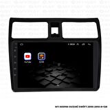 Araç Multimedya Suzuki Swift Android 12 Carplay 4Gb Ram + 64Gb Hdd 2006-2010 Navigasyon Ekran MYW