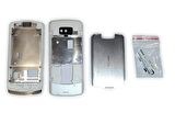 Nokia N700 Kasa Kapak Nokia N700 Beyaz Renk Orta Kasa Ön Kapak Arka Kapak Tuş Takımı