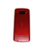 Nokia N700 Kasa Kapak Nokia N700 Siyah Kırmızı Renk Orta Kasa Ön Kapak Arka Kapak Tuş Takımı