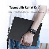 Dux Ducis iPad 7/8/9 10.2 TK Series Kablosuz Bluetooth Klavye Touchpad Kılıf-(5775