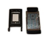 Nokia N76 Kasa Kapak Nokia N76 Siyah Renk Orta Kasa Ön Kapak Arka Kapak Tuş Takımı