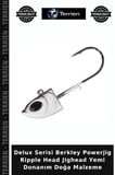 Delux Serisi Berkley Powerjig Ripple Head Jighead Yemi Donanım Doğa Malzeme 7GR - 4LU