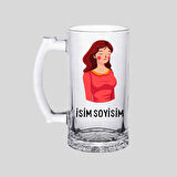 KİŞİYE ÖZEL BİRA BARDAĞI N7