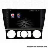 Araç Multimedya Bmw E90 Android 12 Carplay 4Gb Ram + 64Gb Hdd Manuel Navigasyon Ekran MYW