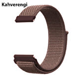 22MM Gear S3 Watch 4 -Gt2 GT2E 46MM Kayış Kordon Lylon Loop-(5775)