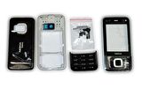Nokia N81 Kasa Kapak Nokia N81 Siyah Renk Orta Kasa Ön Kapak Arka Kapak Tuş Takımı